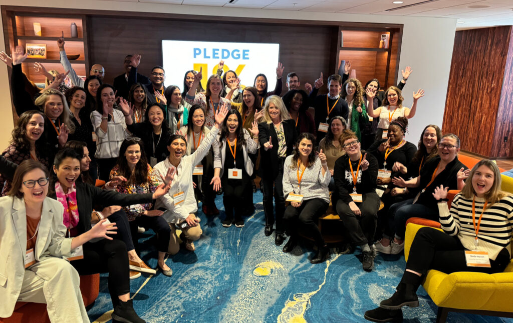 Builders convening at Salesforce. March 2024