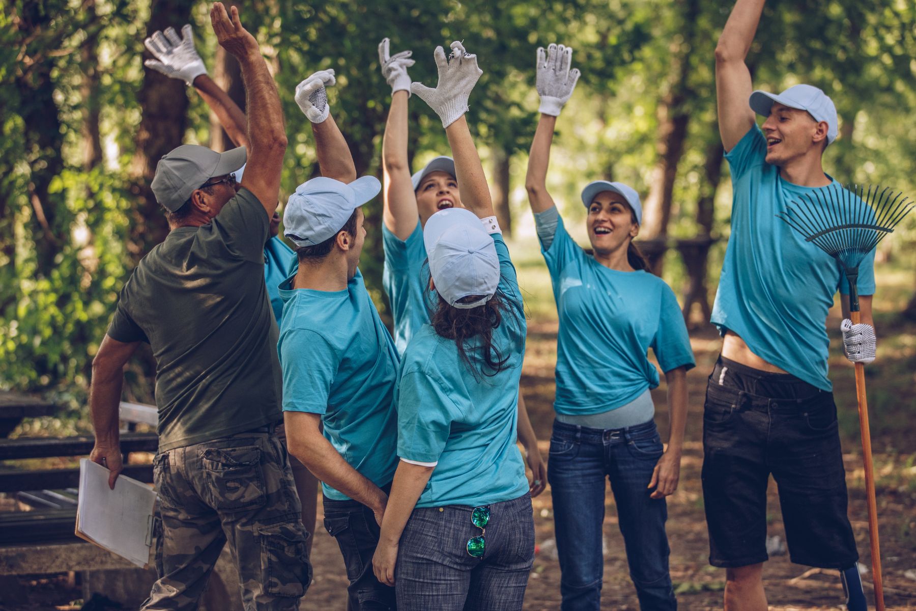 Engaged employees through volunteering
