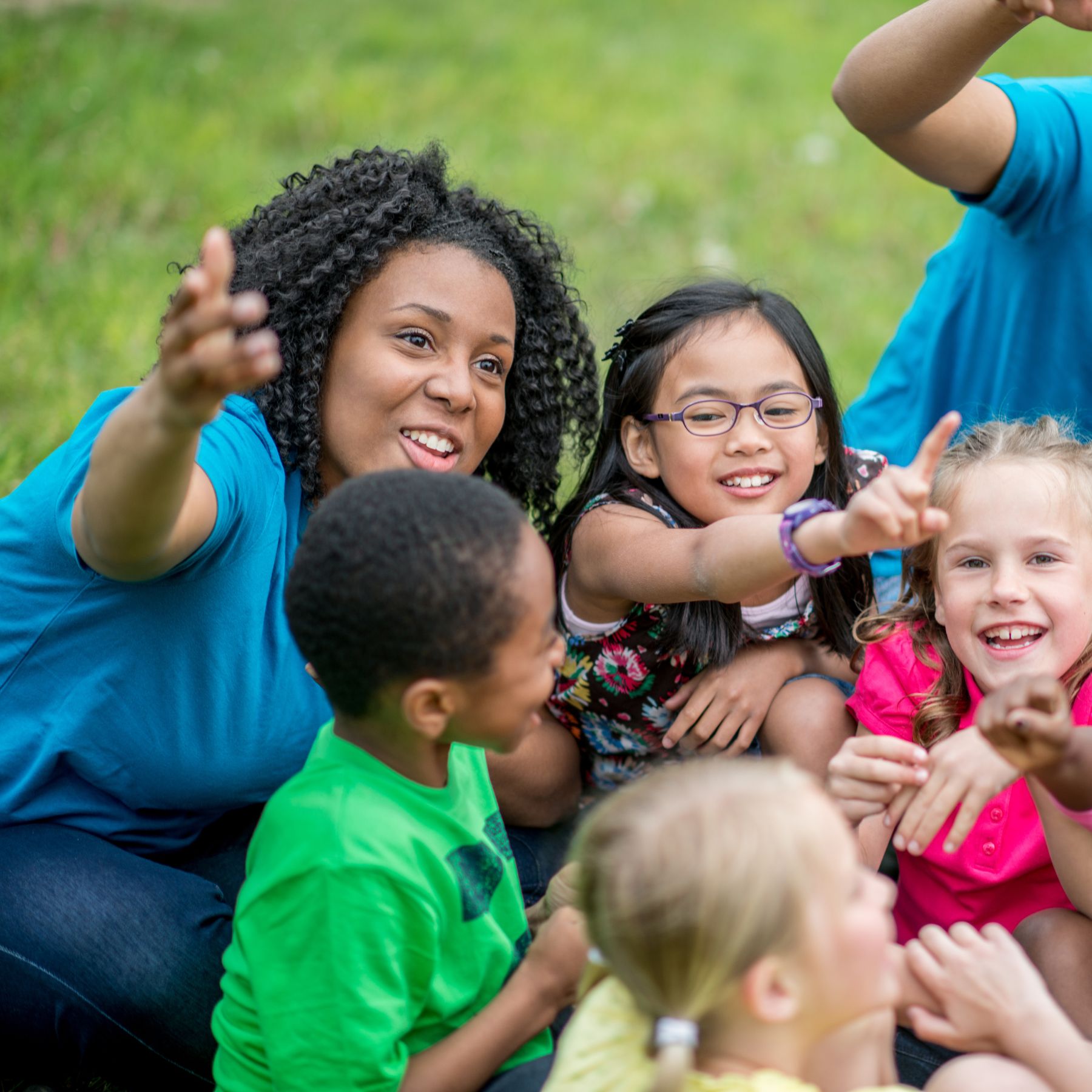 volunteering with children